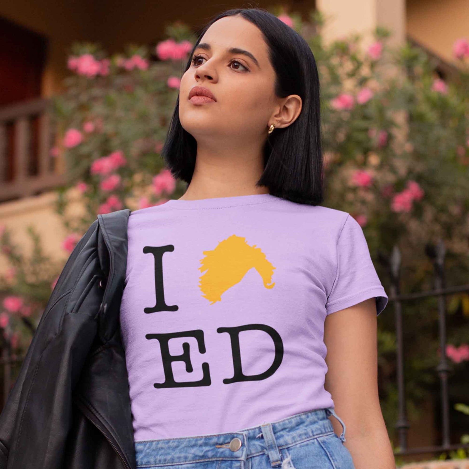 ed sheeran i love ed t-shirt music band buy online india the banyan tee tbt men women girls boys unisex Lavender