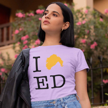 ed sheeran i love ed t-shirt music band buy online india the banyan tee tbt men women girls boys unisex Lavender