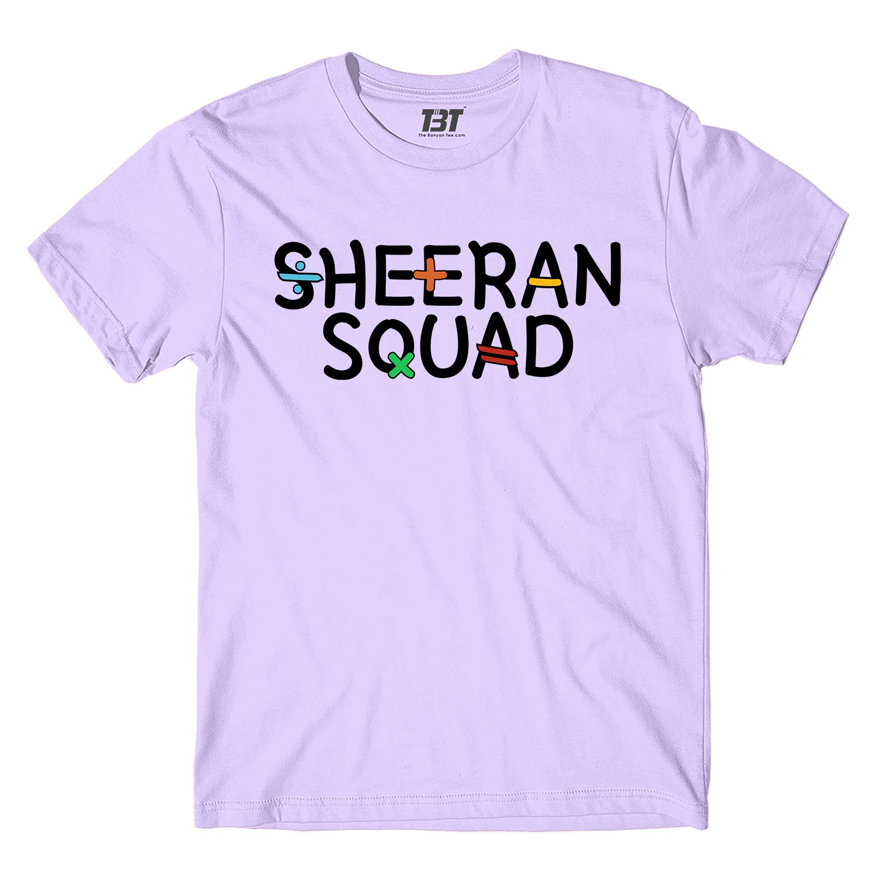 ed sheeran sheeran squad t-shirt music band buy online india the banyan tee tbt men women girls boys unisex lavender