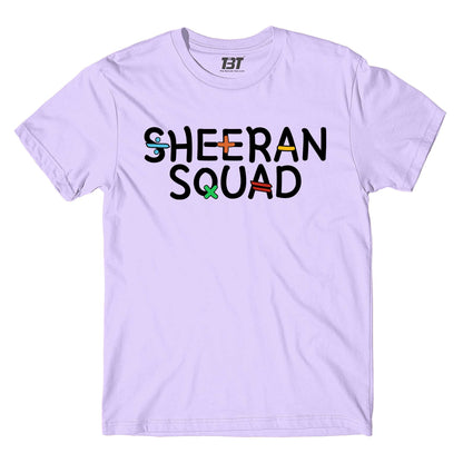 ed sheeran sheeran squad t-shirt music band buy online india the banyan tee tbt men women girls boys unisex lavender