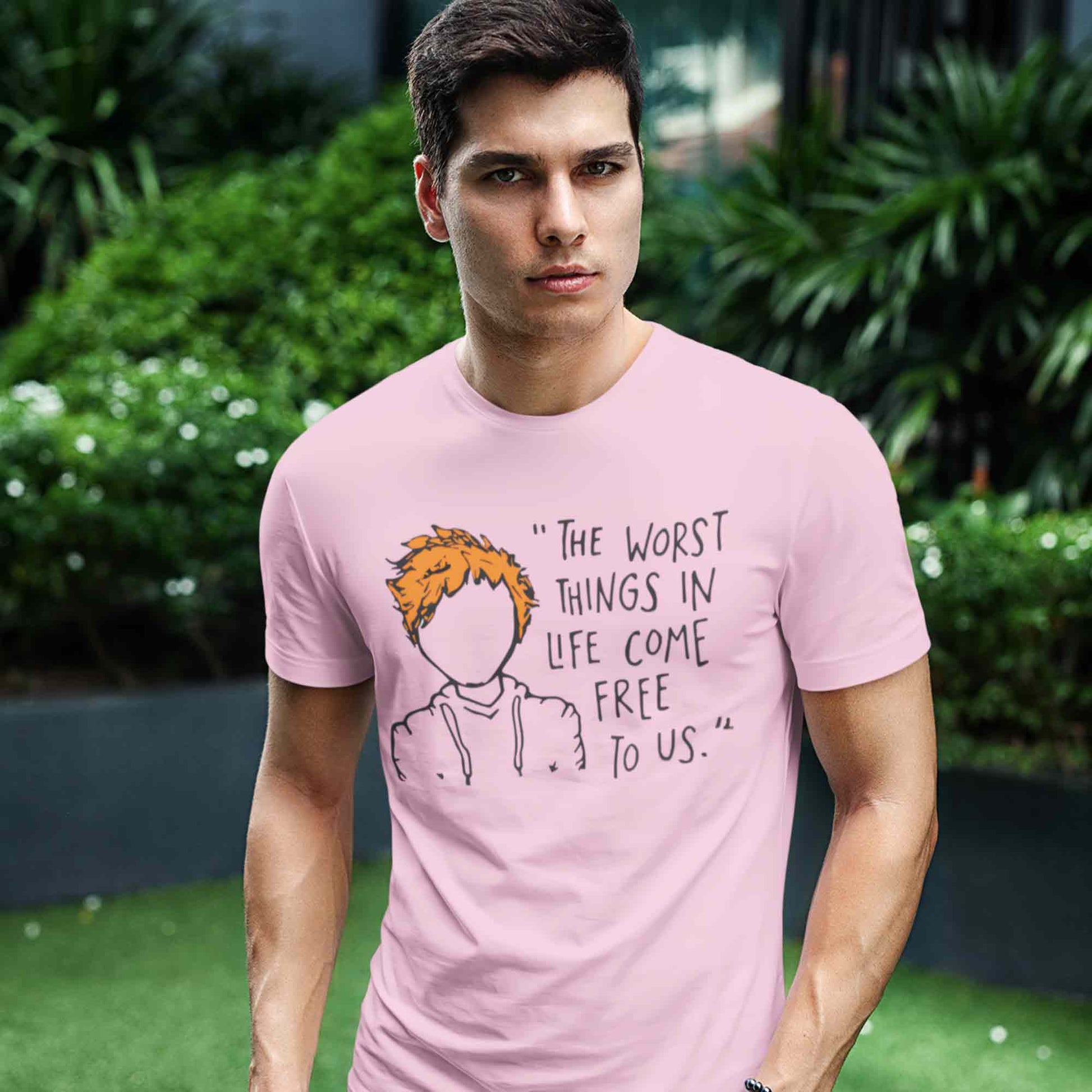 ed sheeran happier t-shirt music band buy online india the banyan tee tbt men women girls boys unisex baby pink