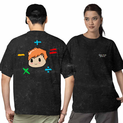 ed sheeran oversized t shirt - album math plus minus divide multiply equals music t-shirt black buy online india the banyan tee tbt men women girls boys unisex