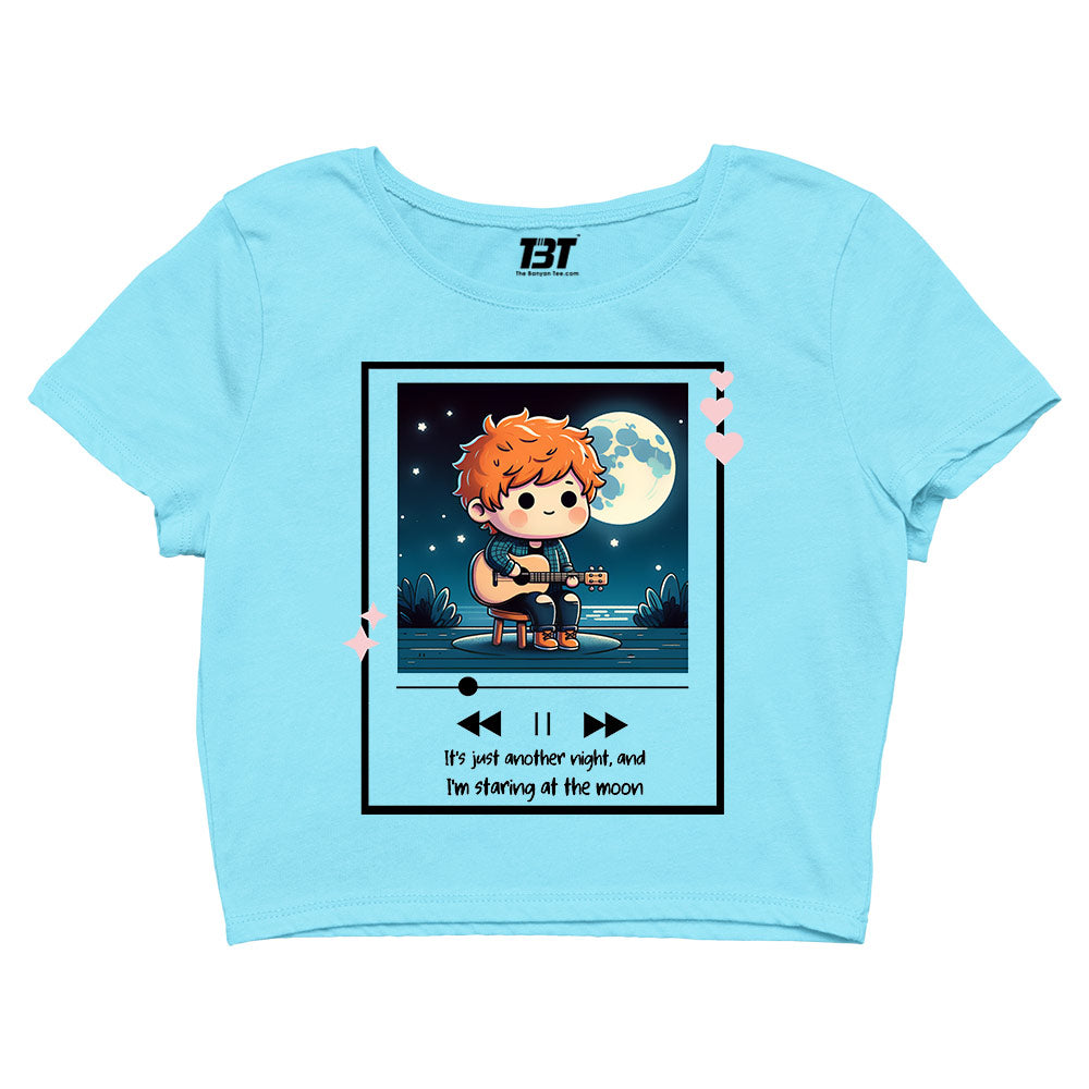 ed sheeran all of our stars crop top music band buy online india the banyan tee tbt men women girls boys unisex black