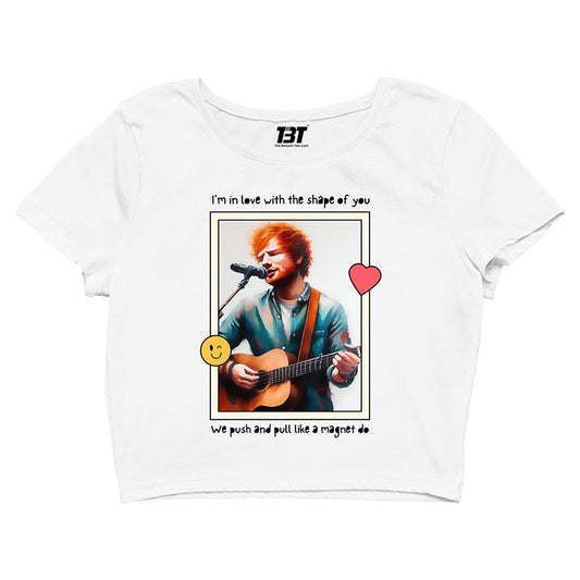 ed sheeran shape of you crop top music band buy online india the banyan tee tbt men women girls boys unisex black