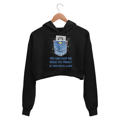 ed sheeran perfect crop hoodie hooded sweatshirt upper winterwear music band buy online india the banyan tee tbt men women girls boys unisex black