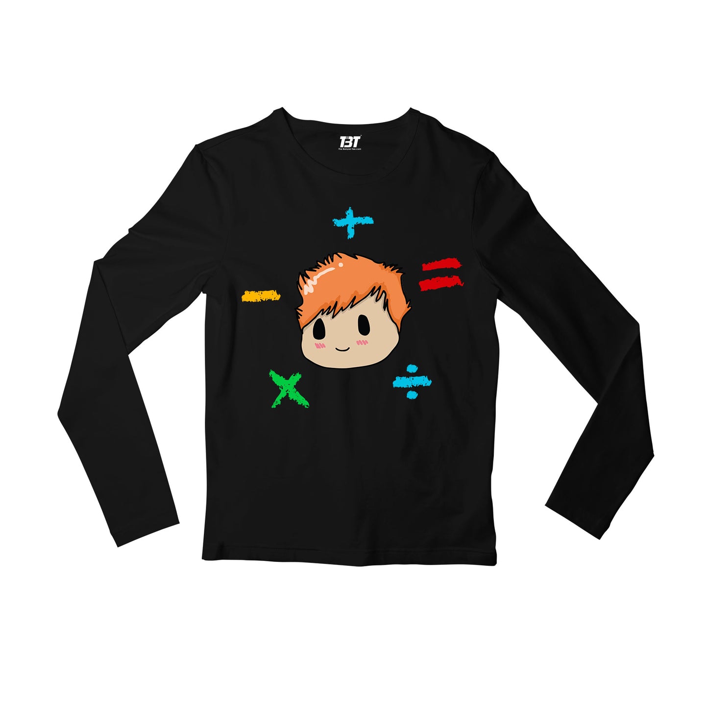 ed sheeran the album math full sleeves long sleeves music band buy online india the banyan tee tbt men women girls boys unisex white