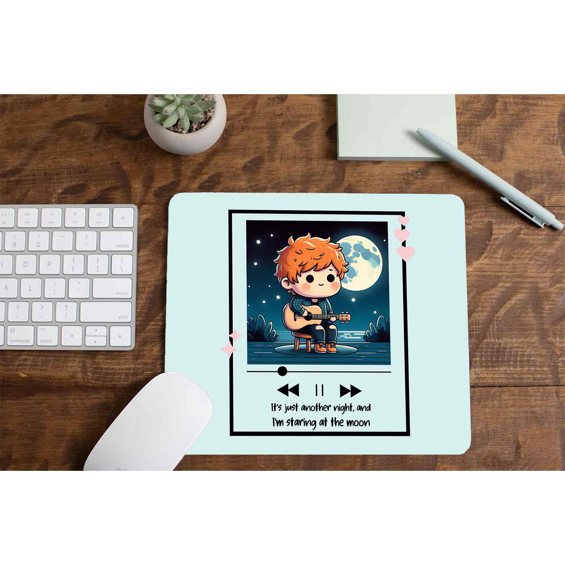 ed sheeran all of our stars mousepad logitech large anime music band buy online india the banyan tee tbt men women girls boys unisex