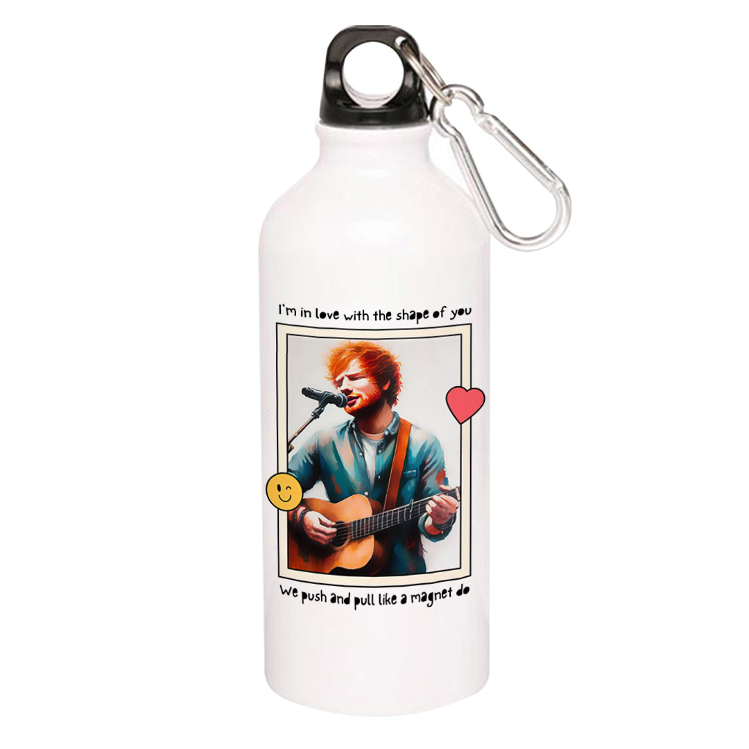 ed sheeran shape of you sipper steel water bottle flask gym shaker music band buy online india the banyan tee tbt men women girls boys unisex