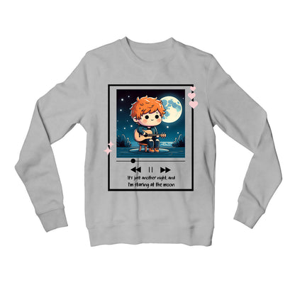 ed sheeran all of our stars sweatshirt upper winterwear music band buy online india the banyan tee tbt men women girls boys unisex gray