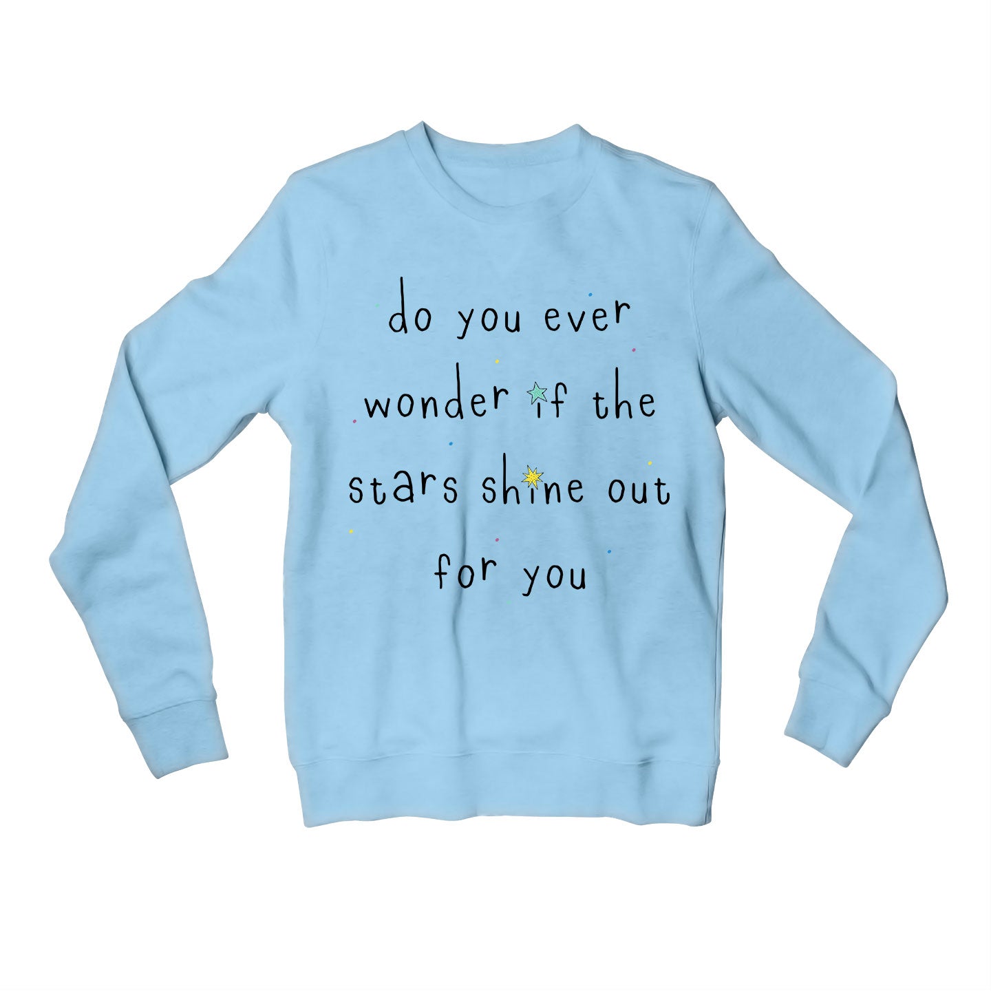 ed sheeran do you ever wonder - autumn leaves sweatshirt upper winterwear music band buy online india the banyan tee tbt men women girls boys unisex baby blue