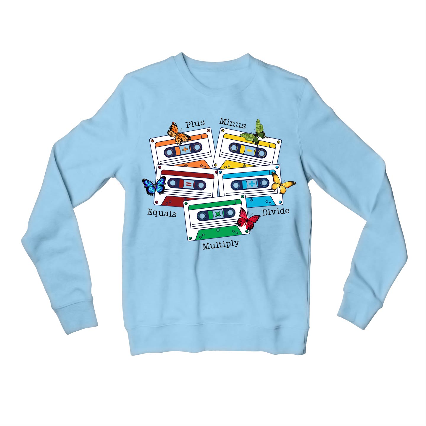 ed sheeran ed's math sweatshirt upper winterwear music band buy online india the banyan tee tbt men women girls boys unisex baby blue 