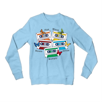 ed sheeran ed's math sweatshirt upper winterwear music band buy online india the banyan tee tbt men women girls boys unisex baby blue 