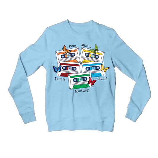 ed sheeran ed's math sweatshirt upper winterwear music band buy online india the banyan tee tbt men women girls boys unisex baby blue 