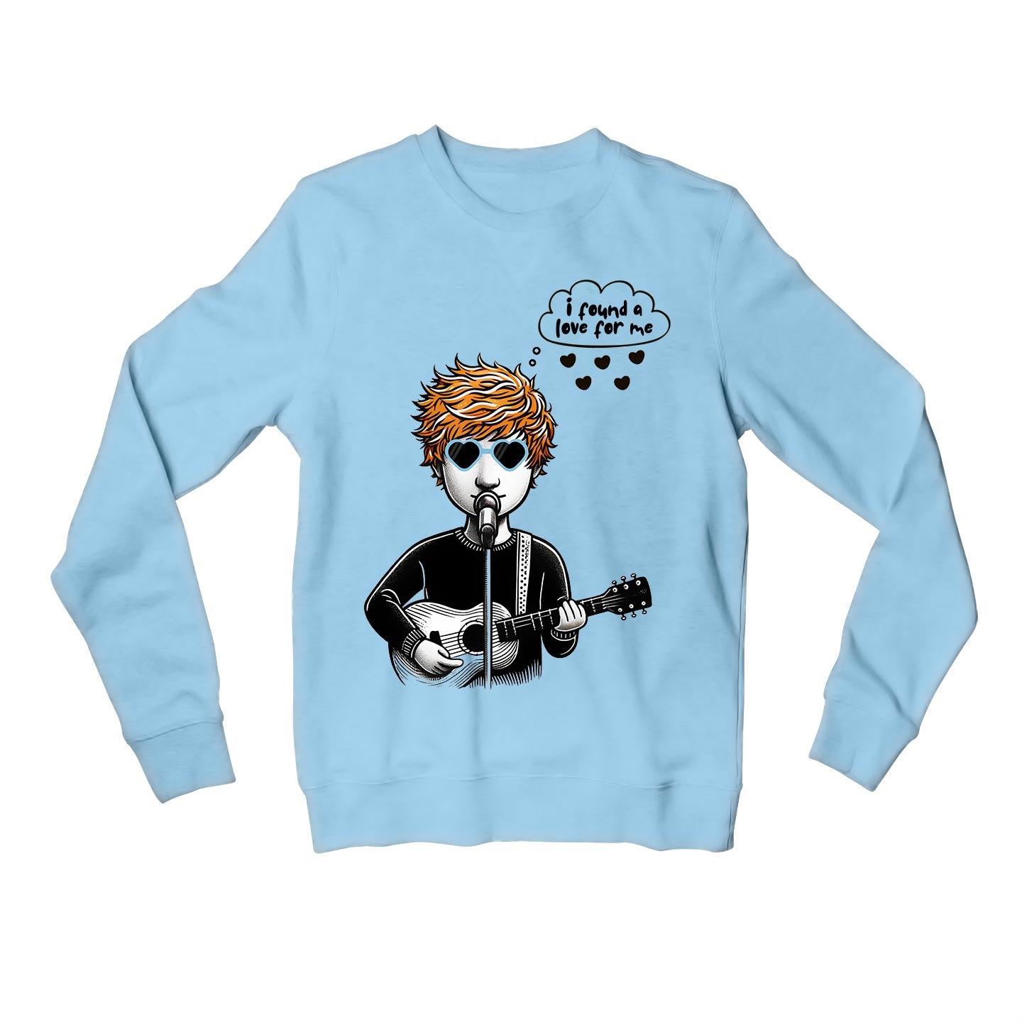 ed sheeran perfect sweatshirt upper winterwear music band buy online india the banyan tee tbt men women girls boys unisex baby blue