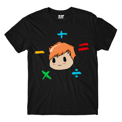 ed sheeran the album math t-shirt music band buy online india the banyan tee tbt men women girls boys unisex black