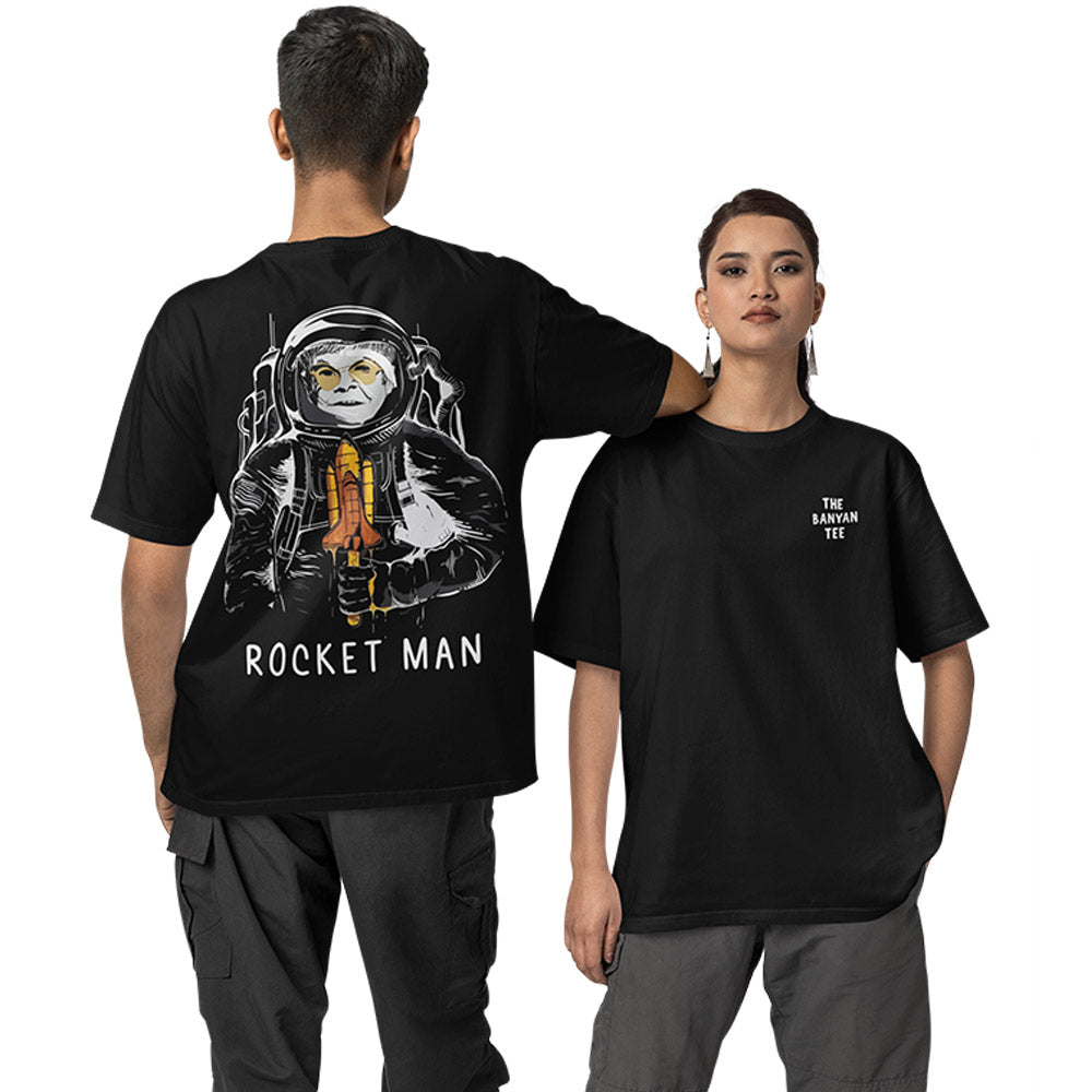 Elton John Oversized T shirt - Rocket Man