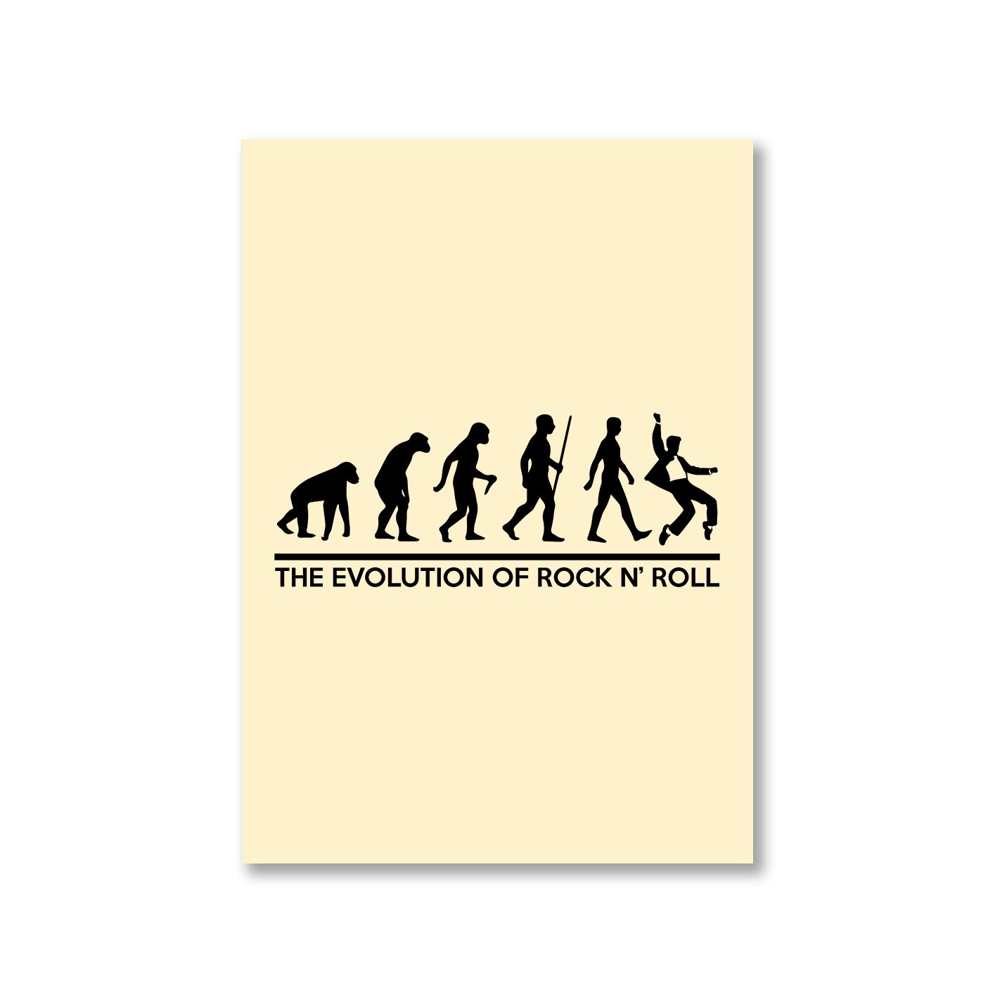 elvis presley rock 'n roll evolution poster wall art buy online india the banyan tee tbt a4