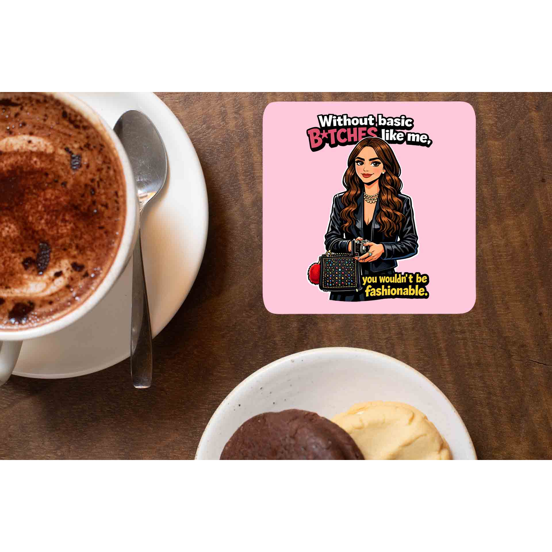 emily in paris fashionable coasters wooden table cups indian tv & movies buy online india the banyan tee tbt men women girls boys unisex  