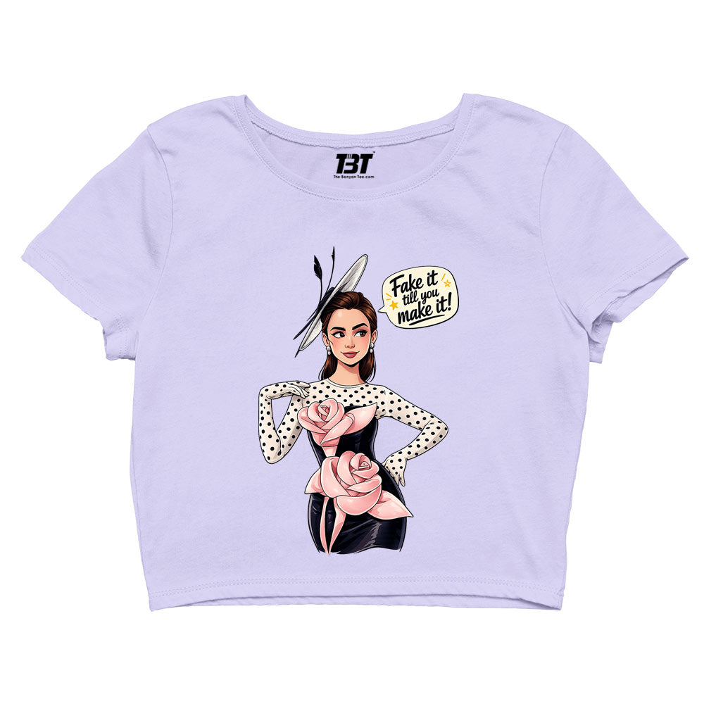 emily in paris fake it till you make it crop top tv & movies buy online india the banyan tee tbt men women girls boys unisex s 