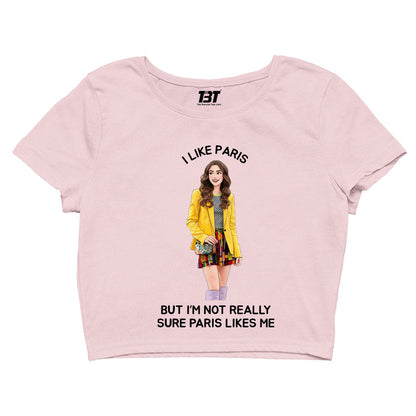 emily in paris i like paris crop top tv & movies buy online india the banyan tee tbt men women girls boys unisex s 