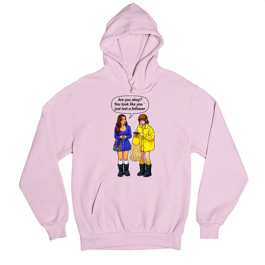 emily in paris lost a follower hoodie hooded sweatshirt winterwear tv & movies buy online india the banyan tee tbt men women girls boys unisex baby pink 