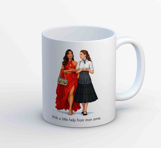 emily in paris mon amie mug coffee ceramic tv & movies buy online india the banyan tee tbt men women girls boys unisex  
