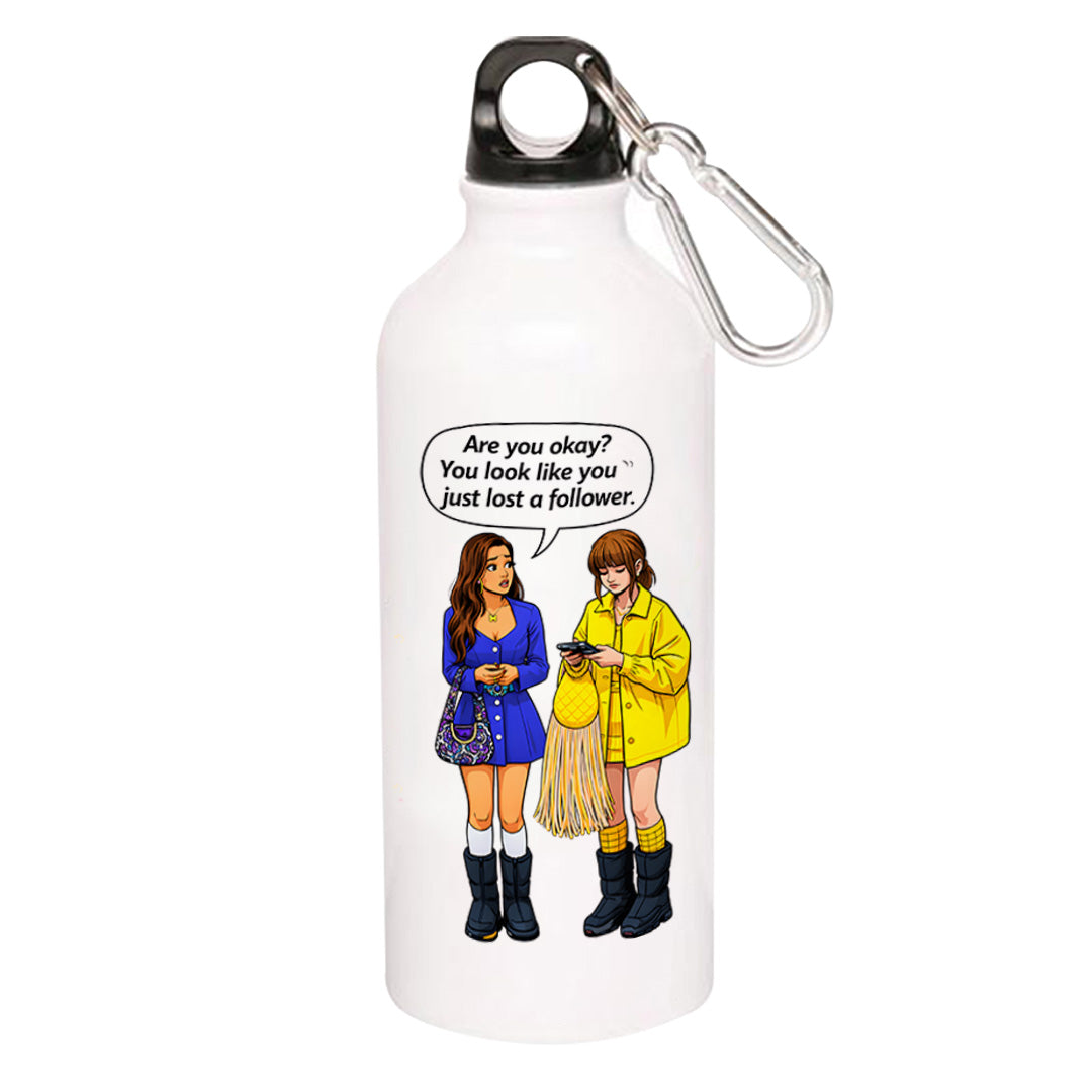 emily in paris lost a follower sipper steel water bottle flask gym shaker tv & movies buy online india the banyan tee tbt men women girls boys unisex  