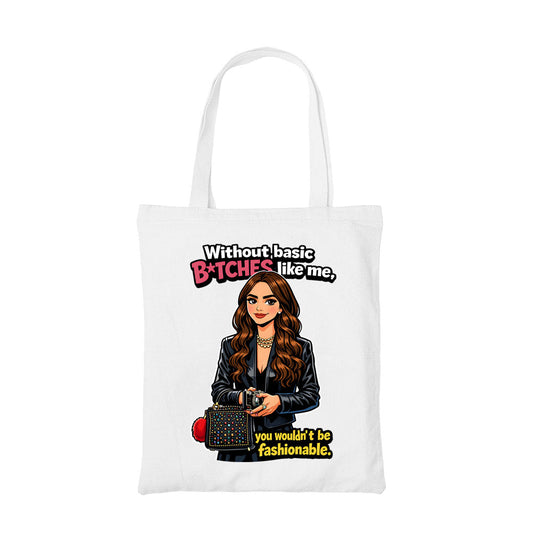 emily in paris fashionable tote bag cotton printed tv & movies buy online india the banyan tee tbt men women girls boys unisex  