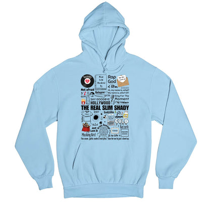 eminem shady doodle hoodie hooded sweatshirt winterwear music band buy online india the banyan tee tbt men women girls boys unisex baby blue 