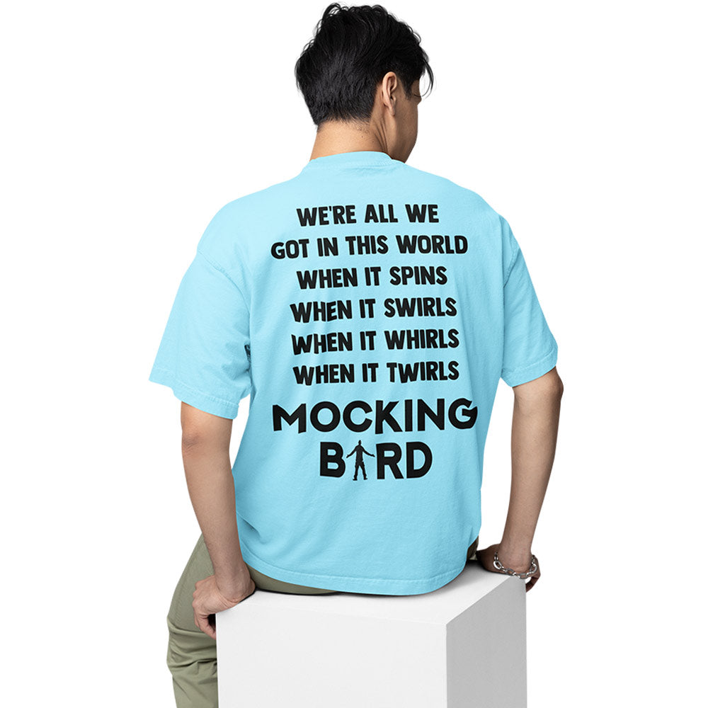 eminem oversized t shirt - mocking bird music t-shirt baby blue buy online india the banyan tee tbt men women girls boys unisex