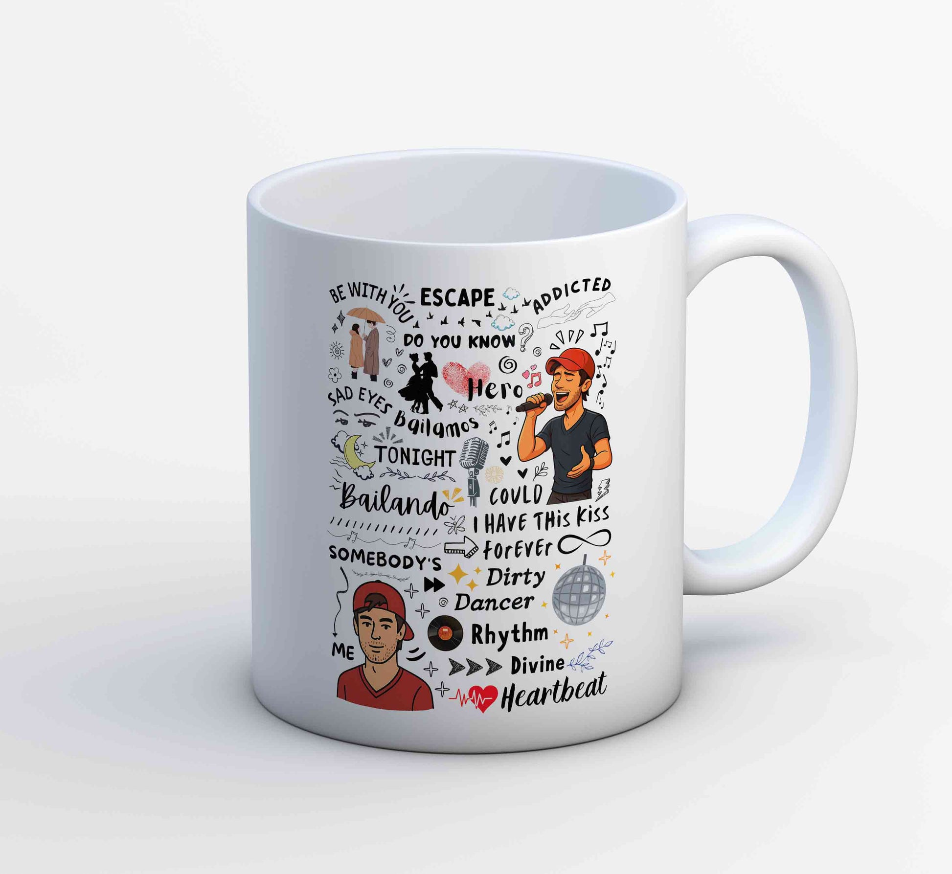enrique the doodle escape mug coffee ceramic music band buy online india the banyan tee tbt men women girls boys unisex  