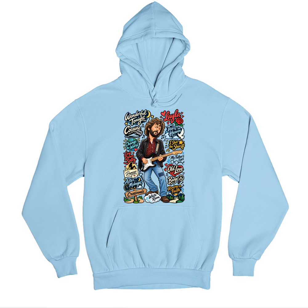 eric clapton clapton's canvas hoodie hooded sweatshirt winterwear music band buy online india the banyan tee tbt men women girls boys unisex baby blue 