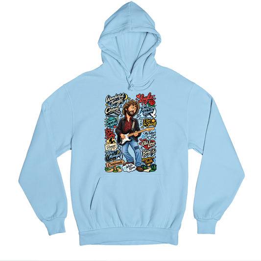 eric clapton clapton's canvas hoodie hooded sweatshirt winterwear music band buy online india the banyan tee tbt men women girls boys unisex baby blue 