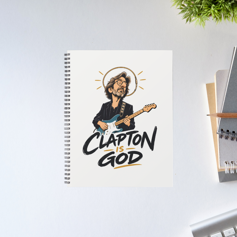 eric clapton clapton is god notebook notepad diary buy online india the banyan tee tbt unruled 