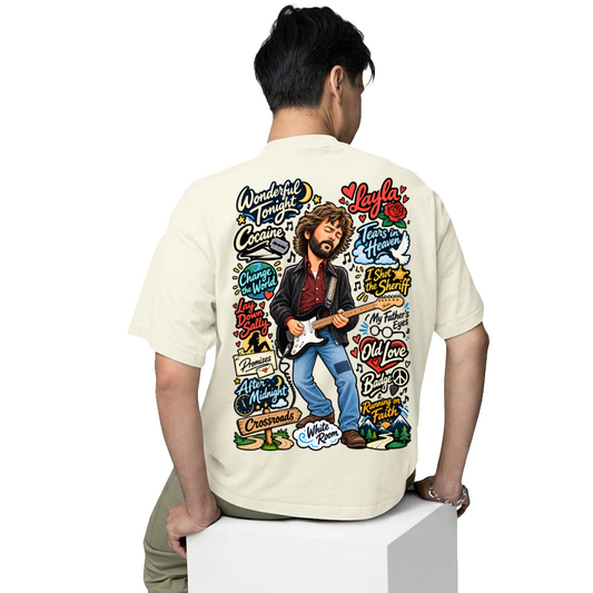 eric clapton clapton's canvas oversized t shirt 
