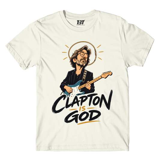 eric clapton clapton is god t-shirt music band buy online india the banyan tee tbt men women girls boys unisex off white 