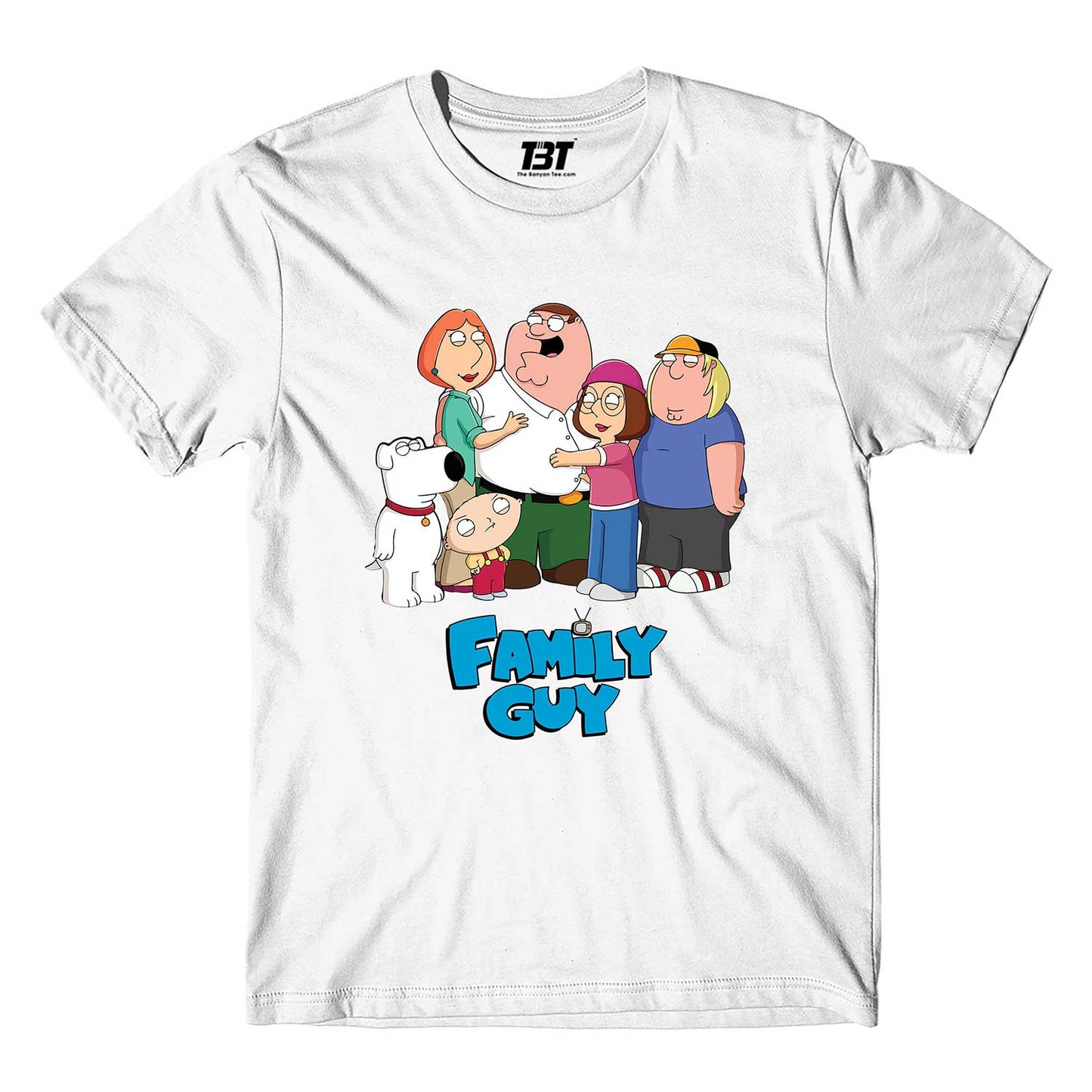 the banyan tee merch on sale Family Guy T shirt - On Sale - L (Chest size 42 IN)