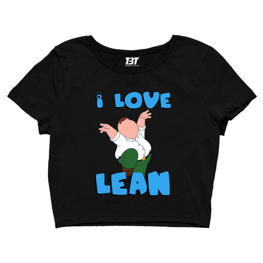 family guy i love lean crop top tv & movies buy online india the banyan tee tbt men women girls boys unisex beige - peter griffin