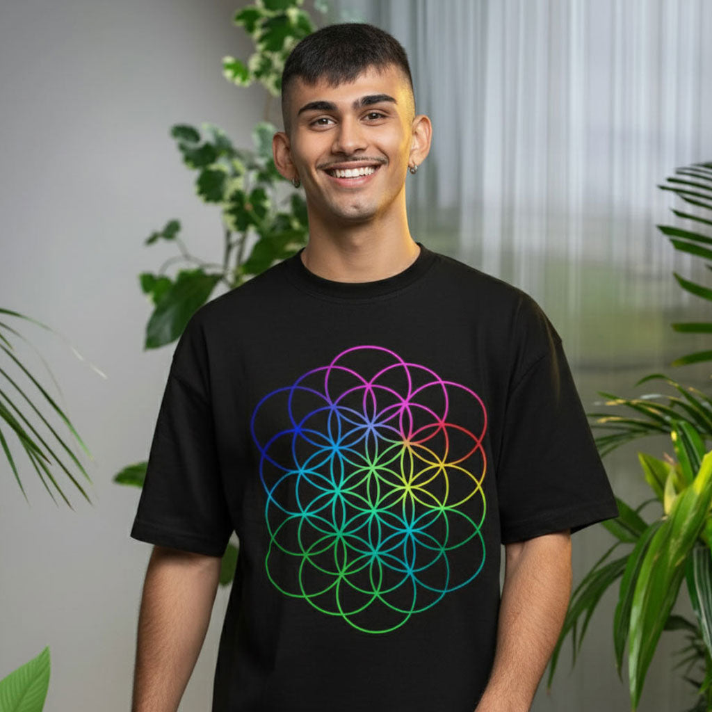 T shirt - Flower Of Life (Licensed)