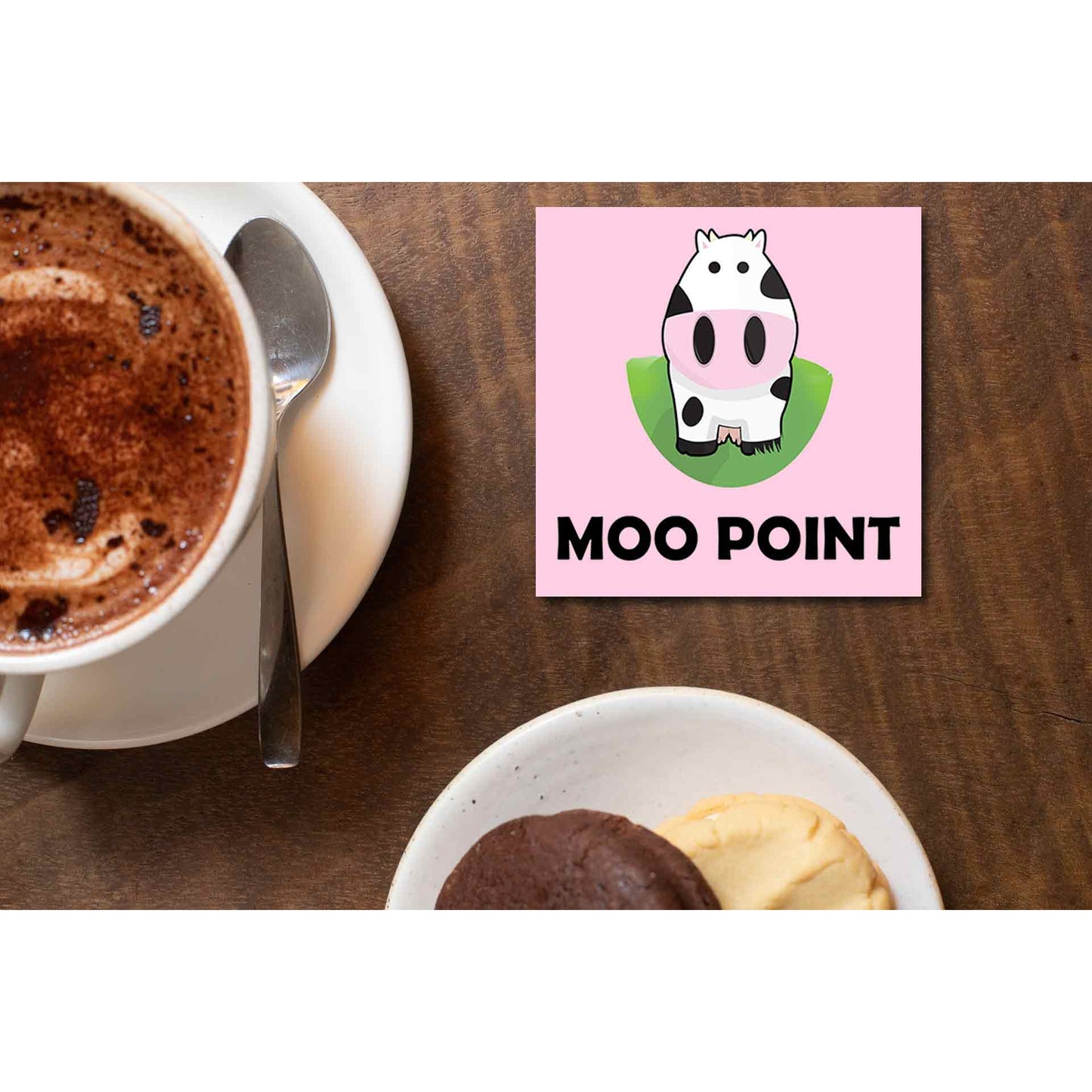 Friends Coaster - Moo Point Coasters The Banyan Tee TBT