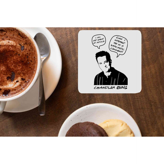 Friends Coaster - Friends  Coasters The Banyan Tee TBT Chandler Bing