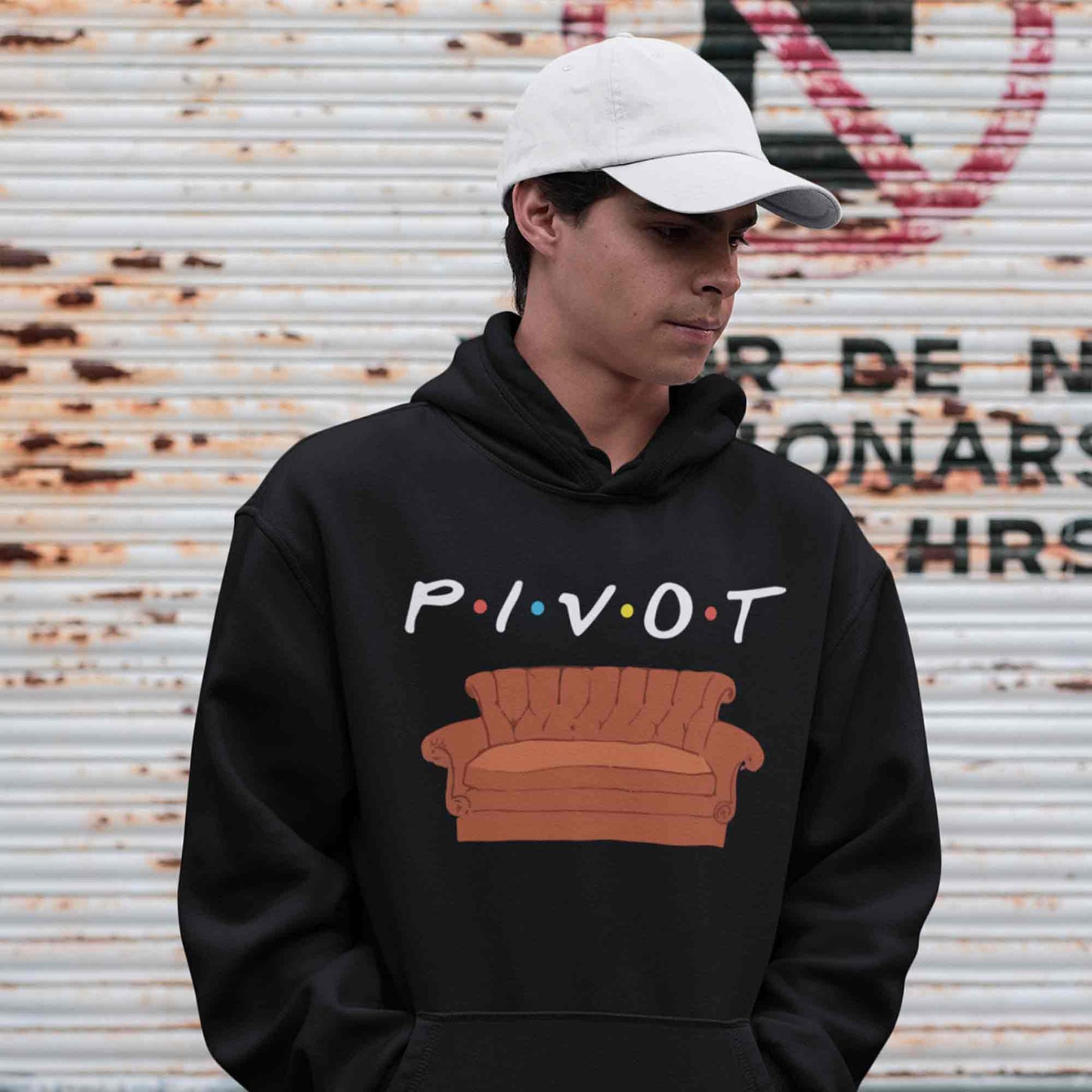 Friends Hoodie - Pivot Hoodie Hooded Sweatshirt The Banyan Tee TBT