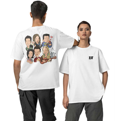 Friends Oversized T shirt - Best Friends Forever