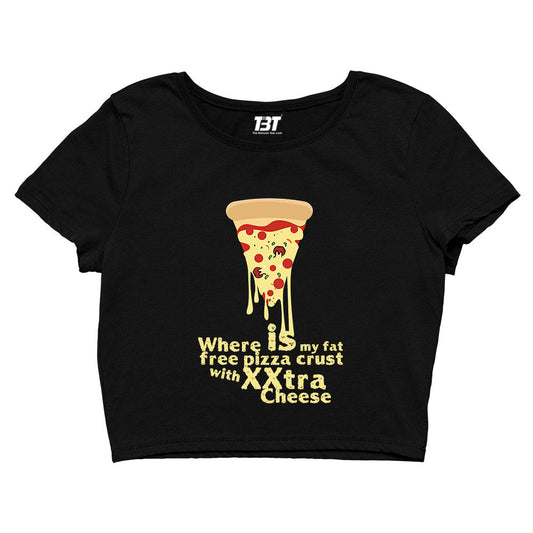 Friends Crop Top - Pizza by The Banyan Tee TBT