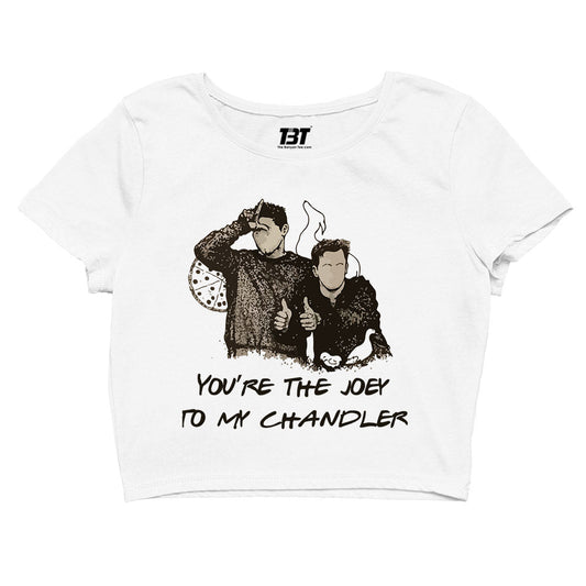 Friends Crop Top - Joey To My Chandler by The Banyan Tee TBT