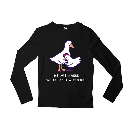 Friends Full Sleeves T-shirt Duck Chick