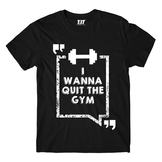 Friends T-shirt - I Wanna Quit The Gym by The Banyan Tee TBT