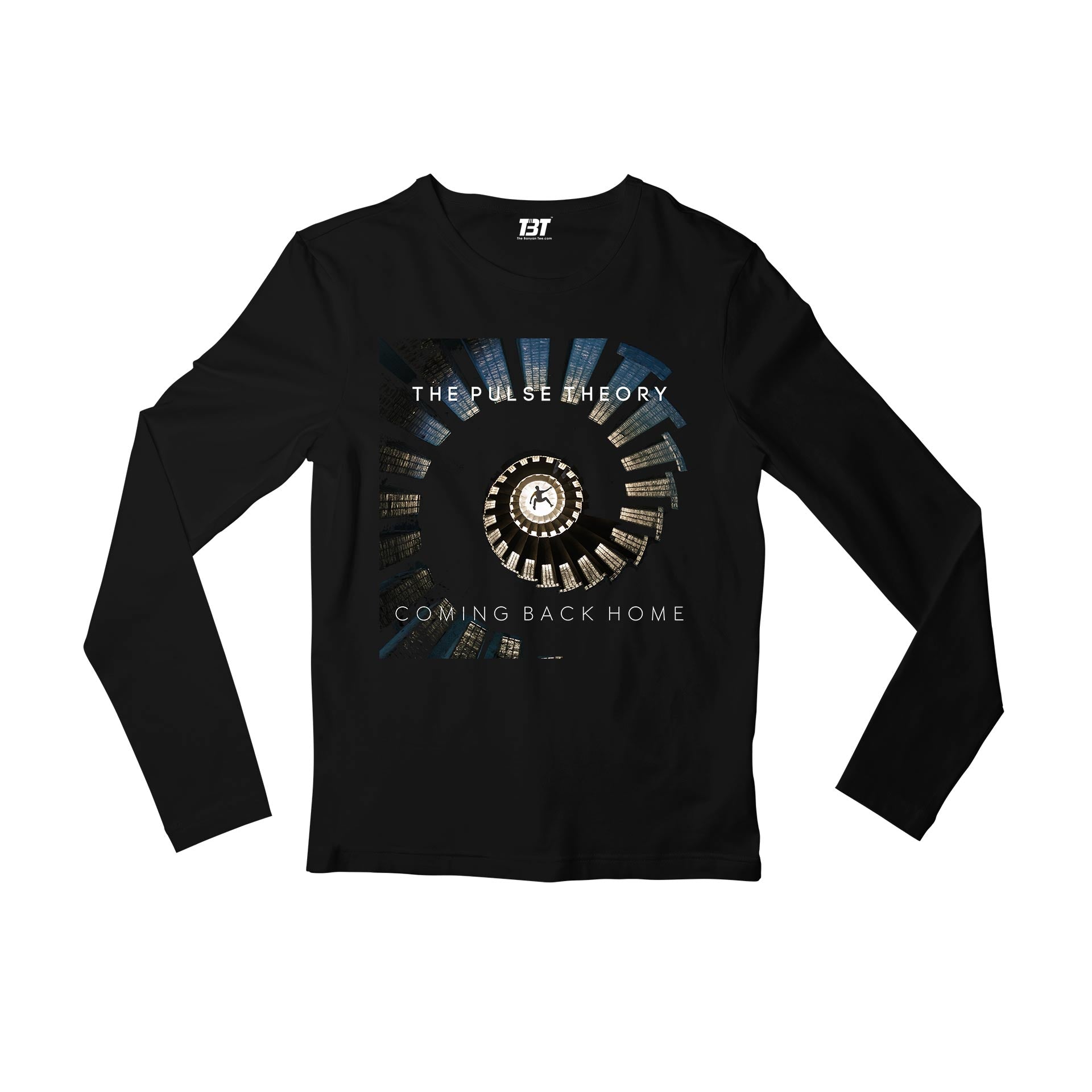 the pulse theory coming back home full sleeves long sleeves music band buy online india the banyan tee tbt men women girls boys unisex black