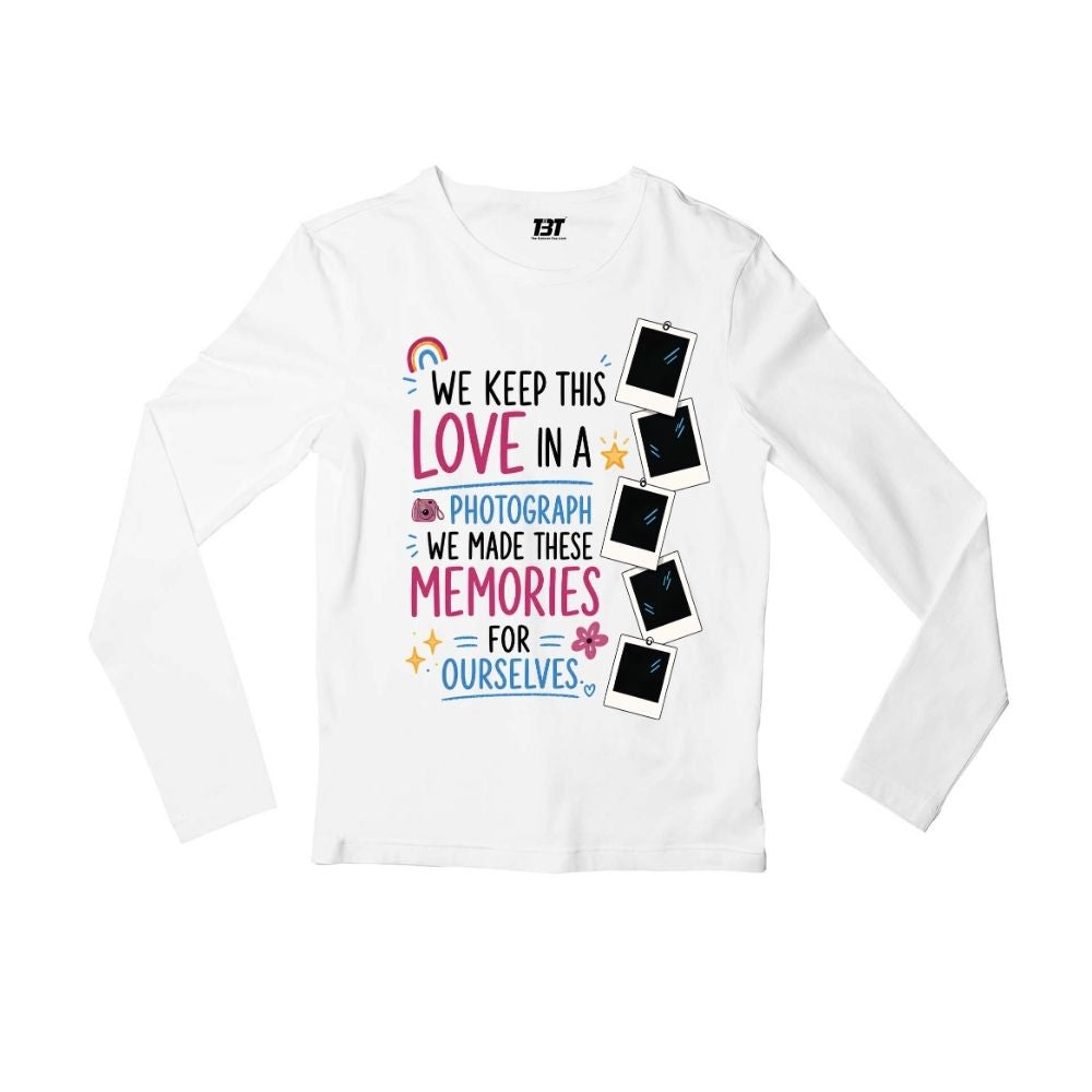 ed sheeran photograph full sleeves long sleeves music band buy online india the banyan tee tbt men women girls boys unisex white 