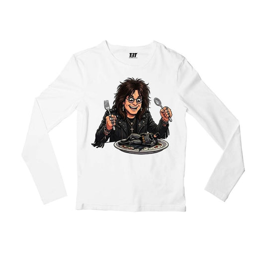 black sabbath bat meal full sleeves long sleeves music band buy online india the banyan tee tbt men women girls boys unisex white 